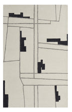 HomeRoots 514397 10 x 14 ft. Ivory Gray & Taupe Wool Abstract Hand Tufted Handmade Rectangle Area Rug