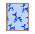 Poster Master Balloon Dog Poster - Blue Balloon Dog Print - Balloon Art - Pop Art - Modern Art - Trendy Art - Gift for Men & Wom
