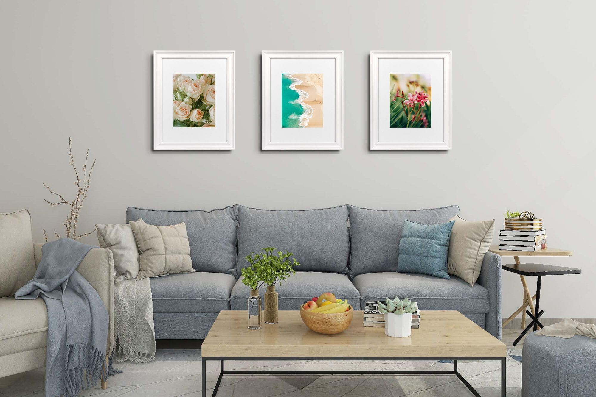 Hogaryo 11X14 Picture Frames White,Display Photos 8X10 With Mat Or 11X14 Without Inside,Horizontal And Vertical Display For Wall