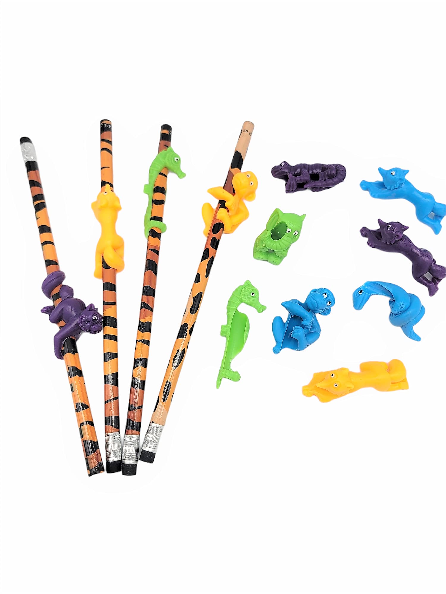 Zugar Land Kids Stationery Sets (12 Animal Pencil Wraps)