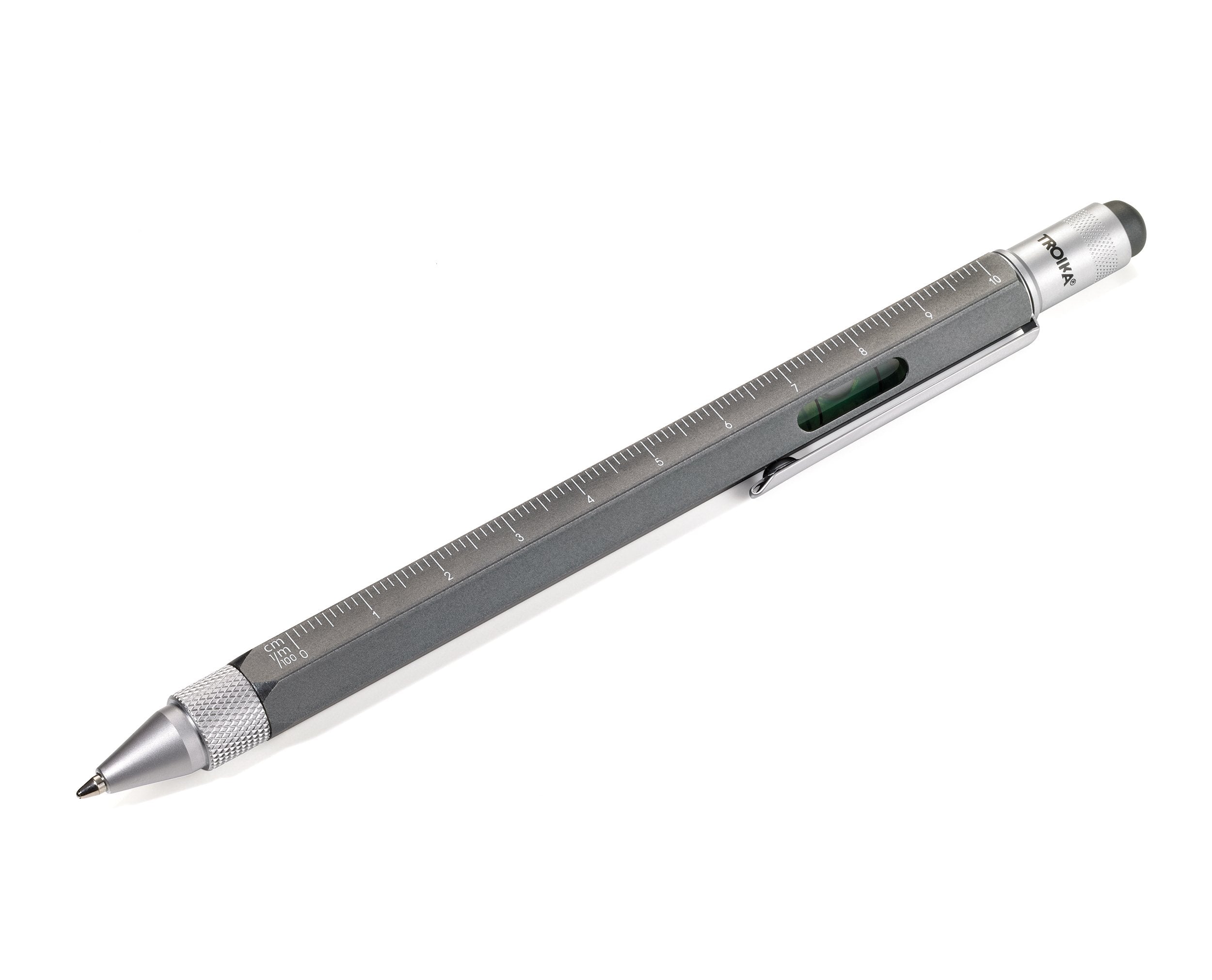 Troika Construction Ballpoint Pen - Metallic Anthracite