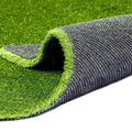 Fas Home Artificial Grass Turf 6Ftx11Ft(66 Square Ft),0.8' Pile Height Realistic Synthetic Grass, Drainage Holes Indoor Outdoor
