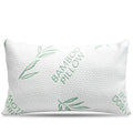 Queen Size Rayon Derived From Bamboo Pillow For Sleeping, Cooling Shredded Memory Foam Bed Pillows Set - Back, Stomach, Side Sle