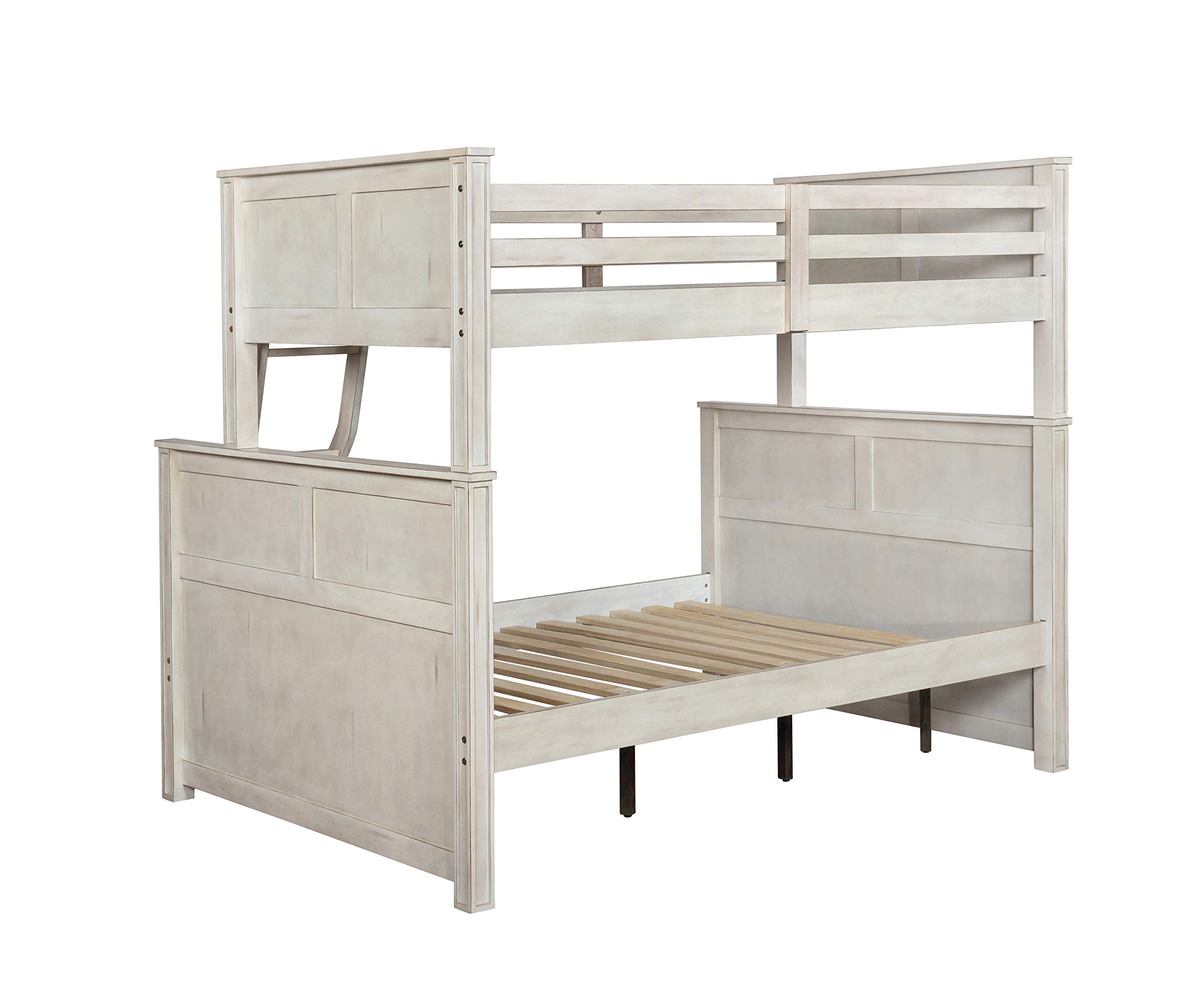 Coaster Furniture Montrose Twin Over Full Bed Antique White Bunk 461252