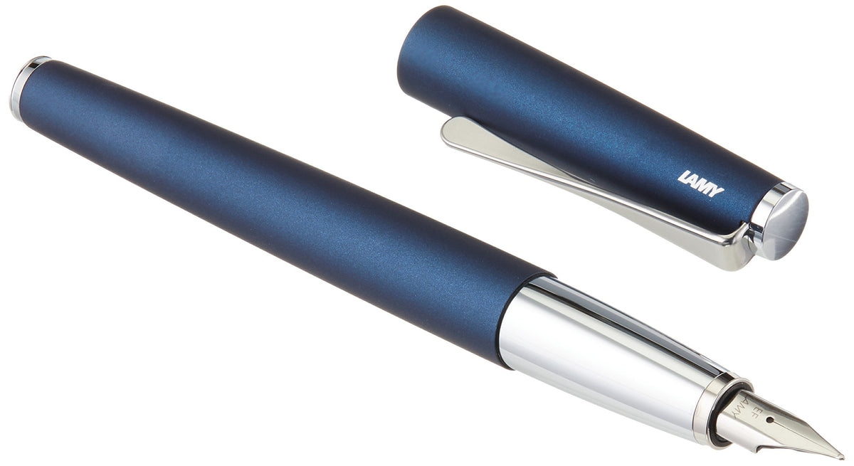Lamy Imperial Blue Studio Fountain Pen With Extra-Fine Nib And Blue Ink (L67Ibef)