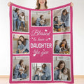 Gifts For Daughter Mothers Day Custom Blankets With Photos For Daughter Personalized Birthday Gifts Picture Blanket Customized B
