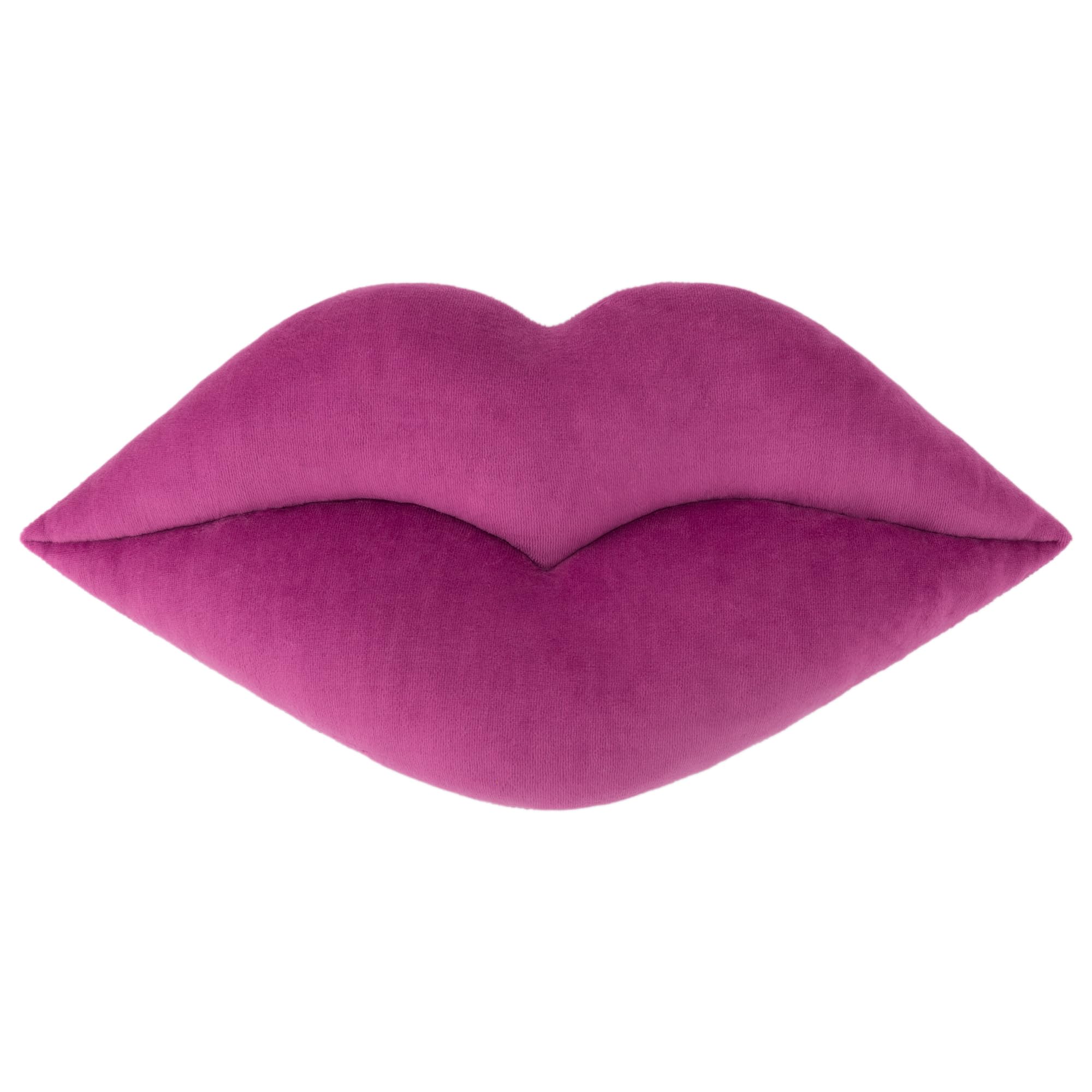 Kingrose 3D Lip Throw Pillow Cute Decorative Pillows Soft Cushion For Sofa Couch Bed Home Decor Girls 11 X 18 Inches (11 X 18 In