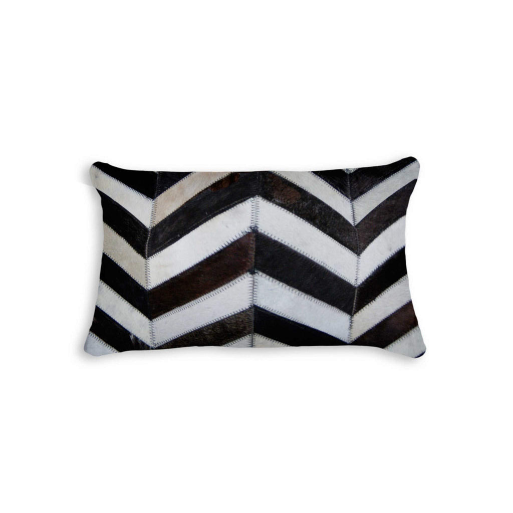 HomeRoots Decor 12' X 20' X 5' Chocolate and Natural Pillow
