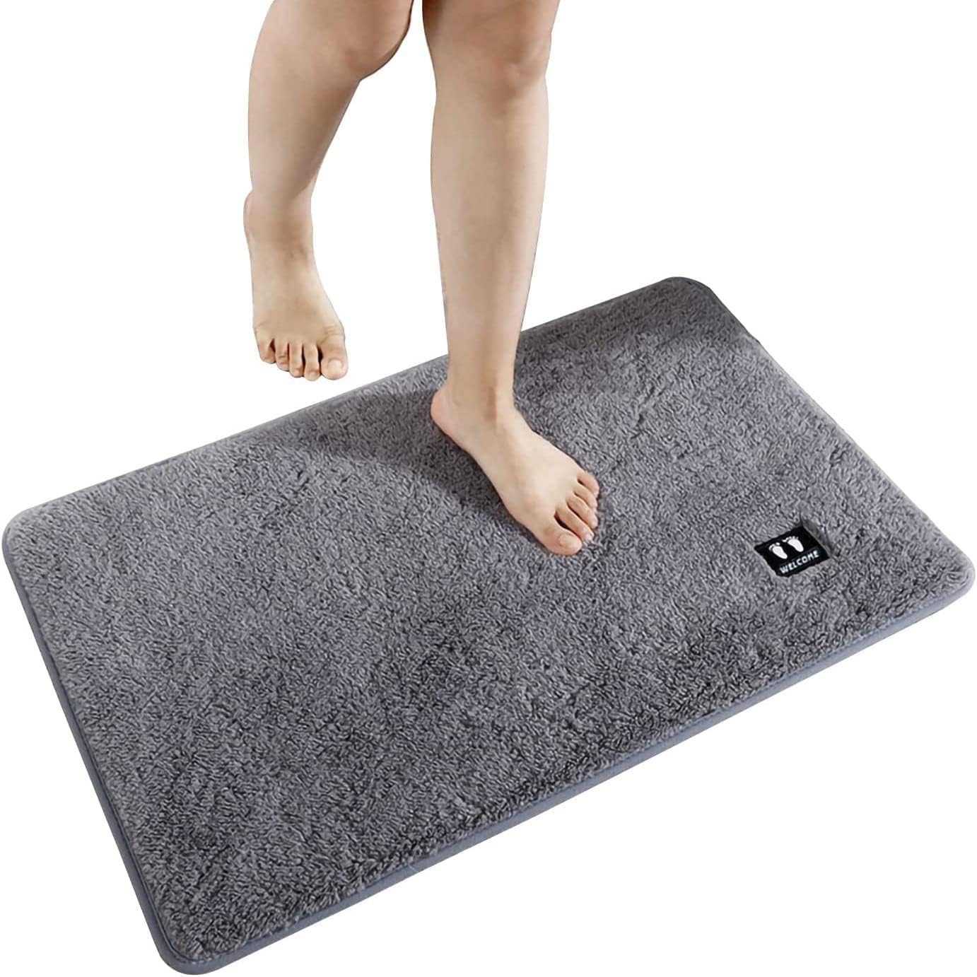 PREP PARTNERS Bath Mat & Door Mat | Quick Dry Microfiber Bathroom Floor Mat | Super Absorbent Water Soak Carpet Cushion Mat for 