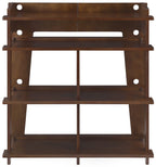Crosley Furniture Soho Media Console, Record Player Stand With Vinyl Storage, Modern Home Organizer, Mahogany