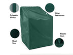Covermates Outdoor Chair Cover - Light Weight Material, Weather Resistant, Elastic Hem, Seating And Chair Covers, 30W X 26D X 33H, Green