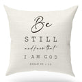 KongMoTree Bible Verse Throw Pillow Cover Cushion Case, Christian Religious Decor Gift, Scripture Art, Scripture Sayings, Church
