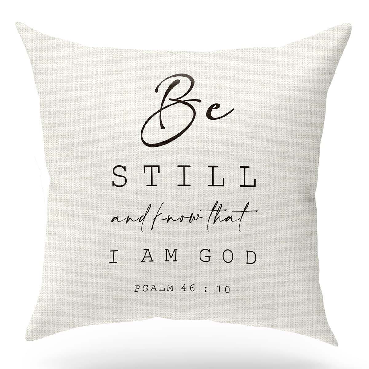 KongMoTree Bible Verse Throw Pillow Cover Cushion Case, Christian Religious Decor Gift, Scripture Art, Scripture Sayings, Church