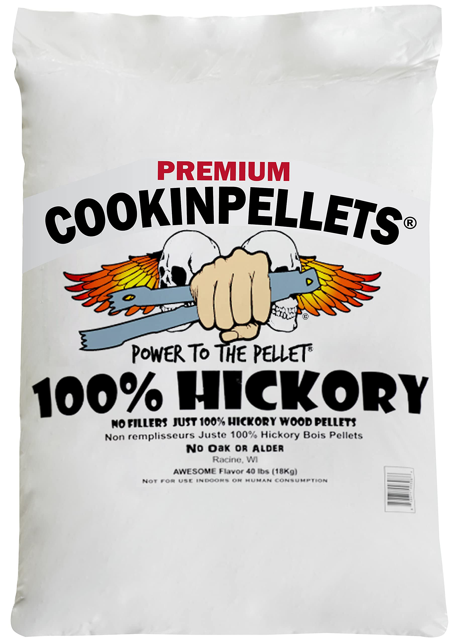 Cookinpellets 40H Bbq Pellets, Brown