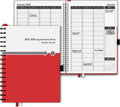 Appointment Book 2025 2026 Daily & Hourly 15 Minutes, Schedule Planner Book By Strive Zen, Hardcover, Large, 8.5' X 11', Hourl