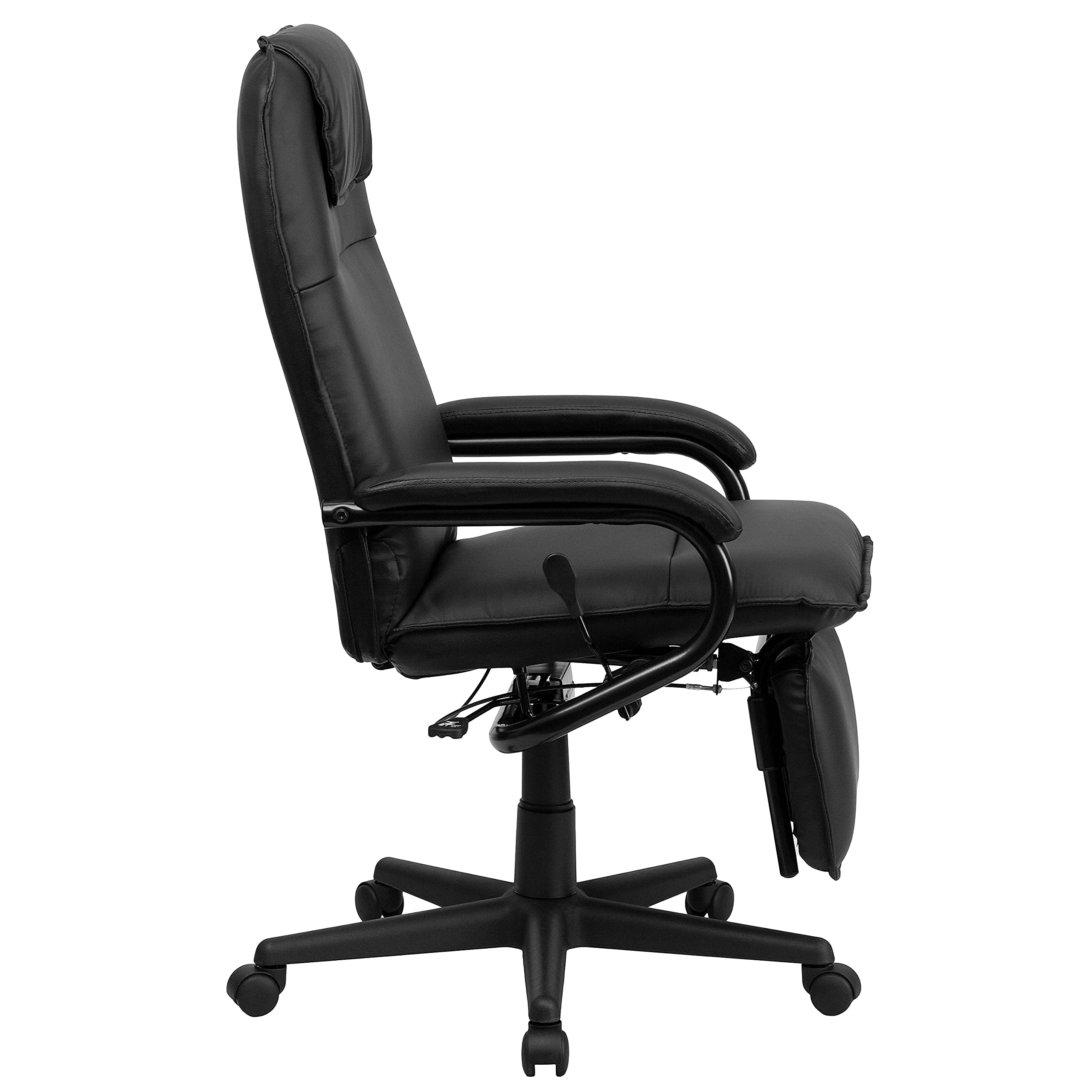 Flash Furniture High Back Black Leather Executive Reclining Office Chair