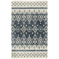 Rizzy Home Alora Decor Lavine 5' X 8' Tribal Motif Natural/Gray/Dk Blue/Blue Area Rug