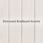 Crosley Furniture Seaside Wall Mounted Bathroom Storage Medicine Cabinet with Shelves, Distressed White