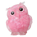 LAIDANLA Rose Quartz 2.4 Owl Statue Natural Healing Crystal Cute Owl Animal Pink Figurine Pocket Sculpture Reiki Spiritual Energ