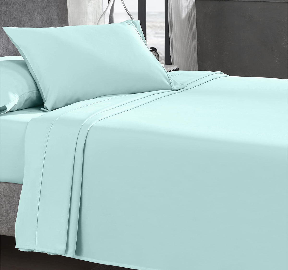 California Design Den Soft 100% Cotton Sheets, Twin Xl Sheets Set 3 Pieces, 400 Thread Count Sateen, Bedding For Kids, Dorm Room
