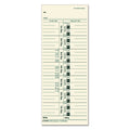 Tops 1256 Acroprint/Cincinnati/Lathem/Simplex/Stromberg Time Card 3 1/2 X 9 (Box Of 500)