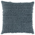 Rizzy Home 20" x 20" Down Filled Pillow with Woven Cotton Cover-Gray