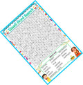Festival of Lights Theme Diwali Word Search Game 30 Cards with Solution Sheet Kitty Party Time Based Puzzle Activity Game