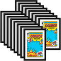Geetery 16 Pack Comic Book Frame, UV Protection, Comic Picture Magazine Frames Fits Current Comics up to 6 3/4 x 10 1/4, Wall or