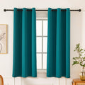 Pickluc Grommet Blackout Curtains 54 Inches Long 2 Panels, Light Blocking Window Drapes For Bedroom, Thermal Insulated, Noise Re