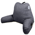Comfortspa Reading Pillow For Bed Adult Size, Back Rest Pillow With Arms, Pockets And Washable Cover; Use As A Back Pillow For B