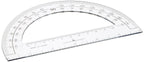 Sparco Plastic Protractor 6-Inch Clear SPR01490