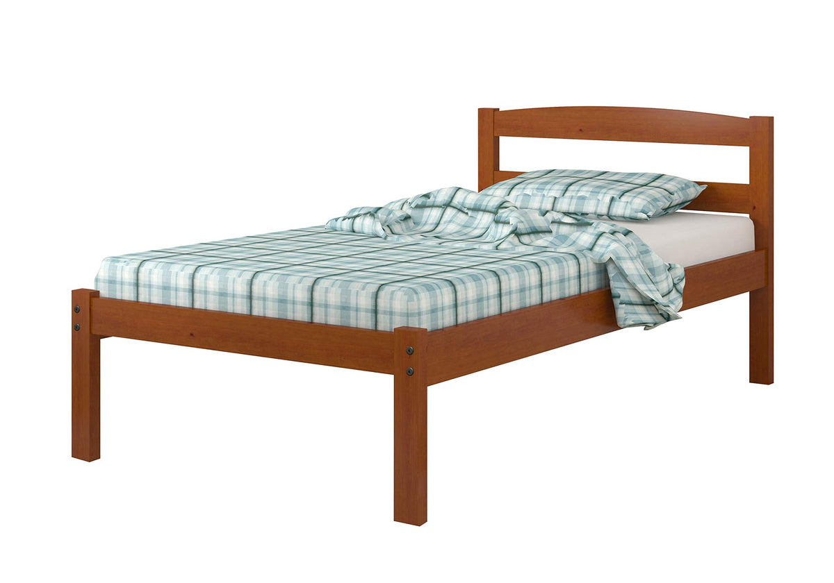 Donco Kids 575-Fe Econo Bed, Full, Light Espresso