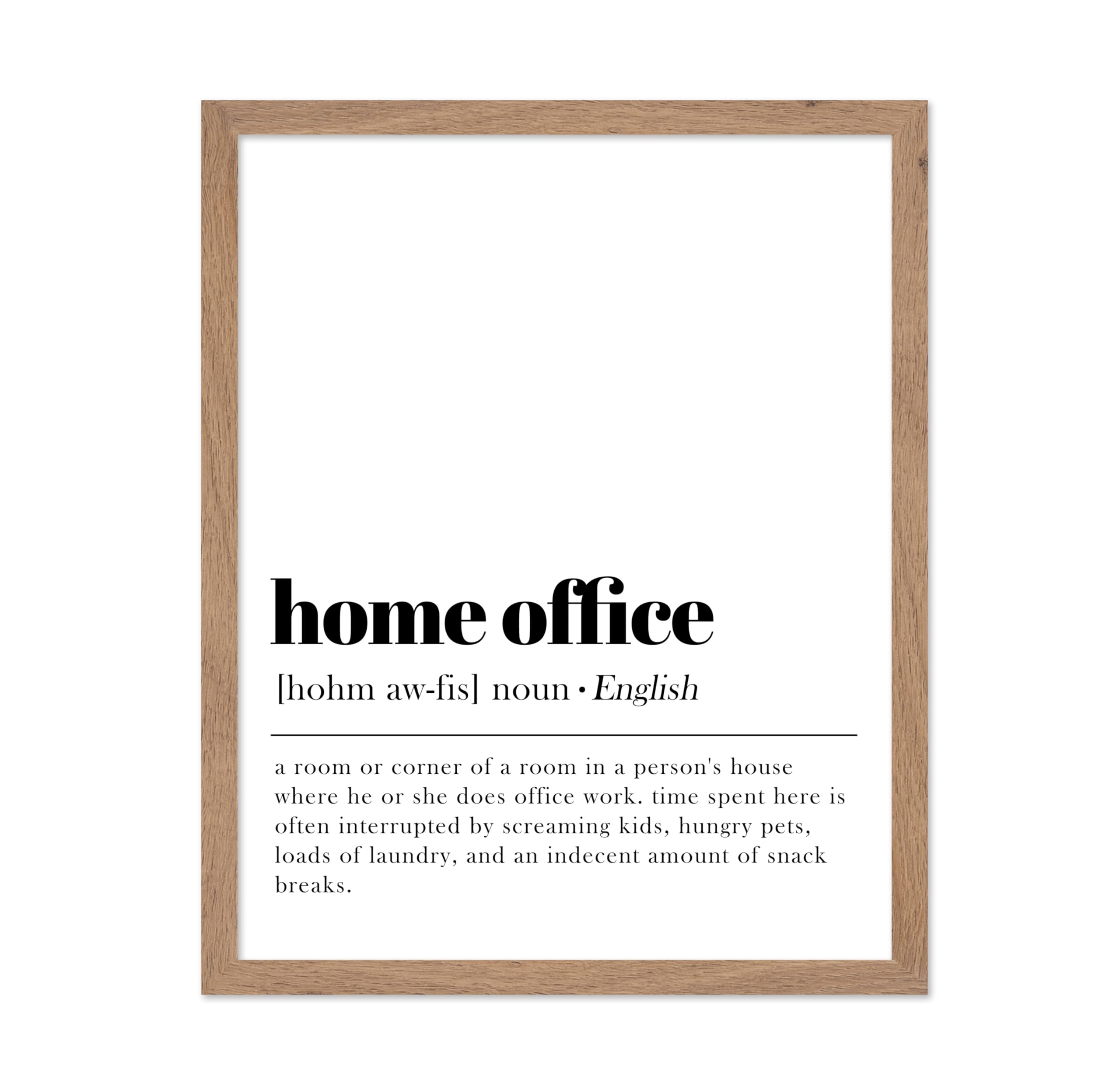 Poster Master Typography Poster - Retro Dictionary Print - Home Office Definition, Book Page, Funny - Gift for Colleague, Friend
