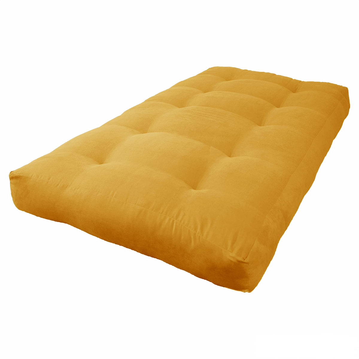 Blazing Needles Vitality 8&quot; Microsuede Futon Mattress, Twin, Lemon