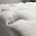 Cheer Collection Rayon From Bamboo Queen Size Mattress Topper - Pillow Top Mattress Topper Queen, Plush Mattress Topper Queen -