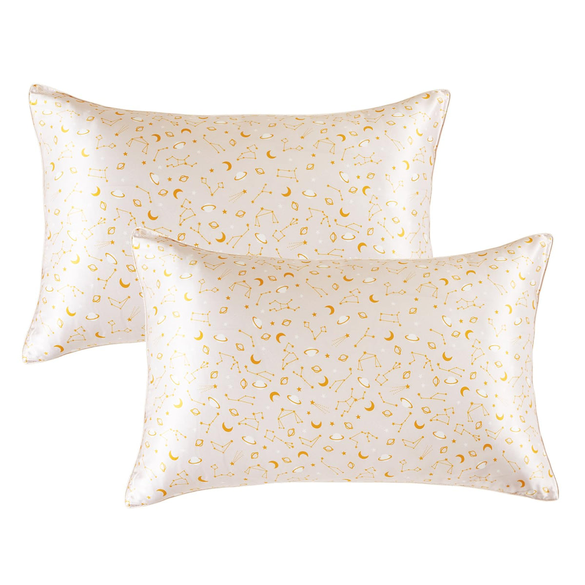 Thxsilk Set Of 2 Natural Mulberry Silk Pillowcase For Hair And Skin, Grade 6A+ Mulberry Silk, Durable, Soft And Breathable Silk