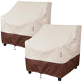 Bestalent Patio Furniture Covers Waterproof Outdoor Chair Cover Fits Up To 35' W X 38' D X 31' H 2Pack