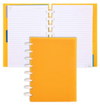 Talia Discbound Notebooks, Planner, Customizable, (Bbq Mustard, Junior (5.5In X 8.5In))