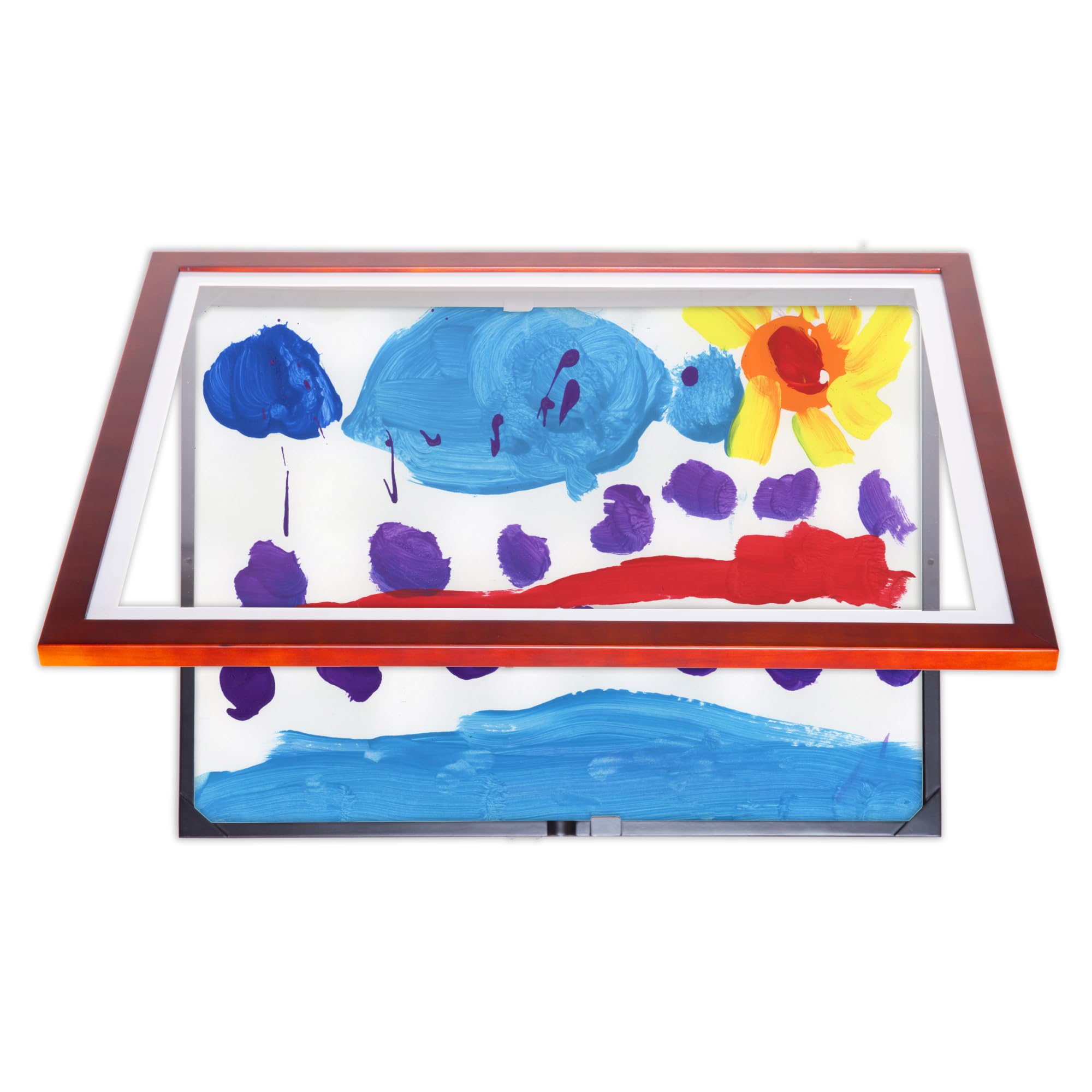 Dynamic Frames Lil Davinci Art Cabinet, Stores up to 50 Pieces of 18 x 24 inch Art, Outer Wooden Frame Dimensions 20.88 x 26.88 