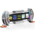 Divoom Times Gate - Cyberpunk Gaming Setup Digital Clock with Smart APP Control, WiFi Connect, RGB LED Display, Personalized Das