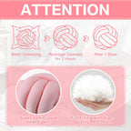 Namalu 2 Pieces Plush Knot Ball Pillows Decorative Round Throw Knotted Pillows Aesthetic Stuffed Pillows For Stress Relieving Be