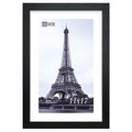 VCK Poster Frame 11  17 Inch Wooden Picture Frames Set Black Certificate Frame Wall Mounting Type for Gallery Office Home