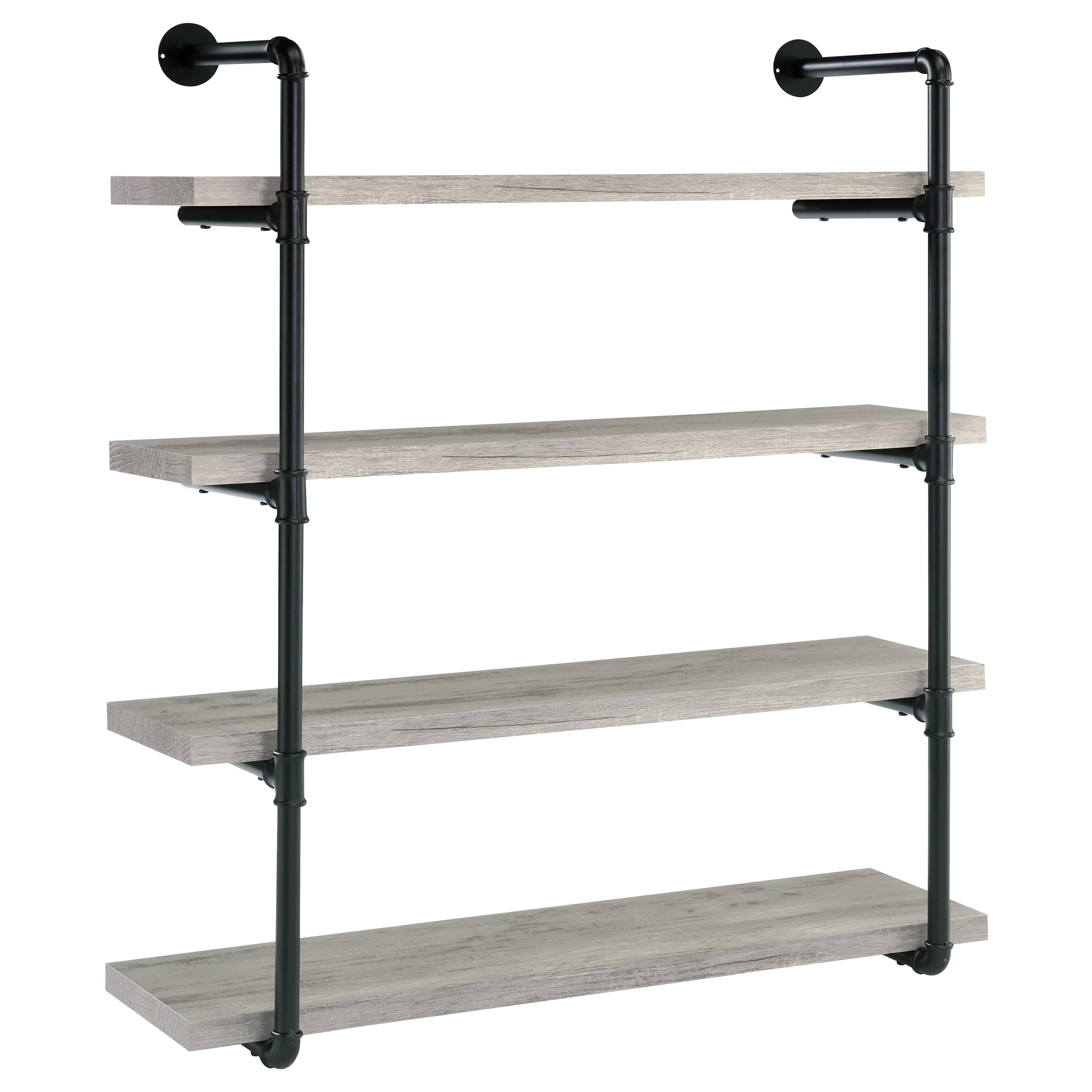 Coaster Home Furnishings Elmcrest 4-Shelf Wall Bookshelf - Thumbnail 4