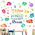 Leinuosen Kids Wall Decals Classroom Colorful Inspirational Decals Daycare Playroom Wall Decor Motivational Positive Saying Stic