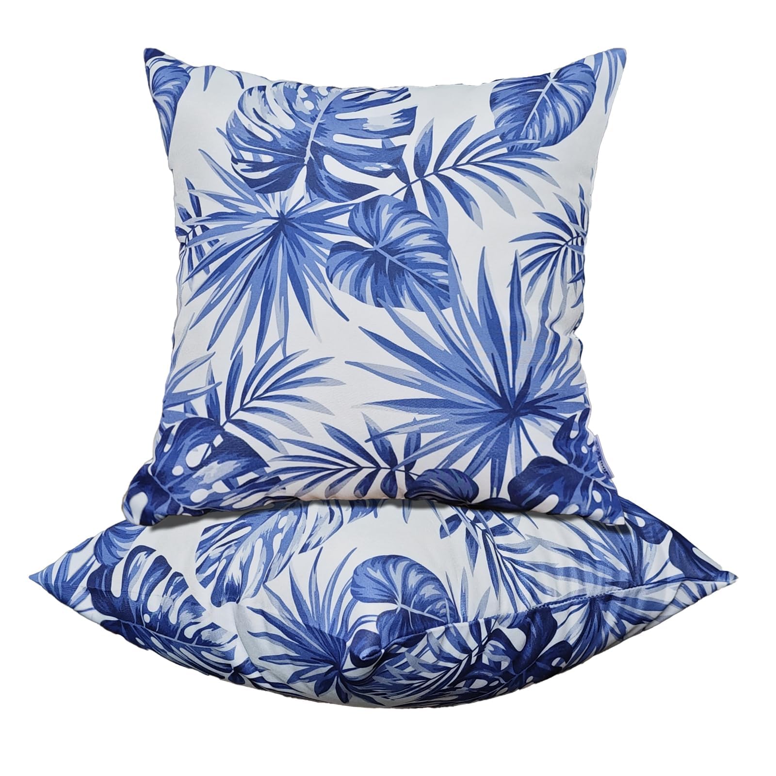 Xxpilos Outdoor Throw Pillows - Decorative Pillows With Insert Included Set Of 2 Outdoor Pillows For Patio Furniture 18X18 Inch