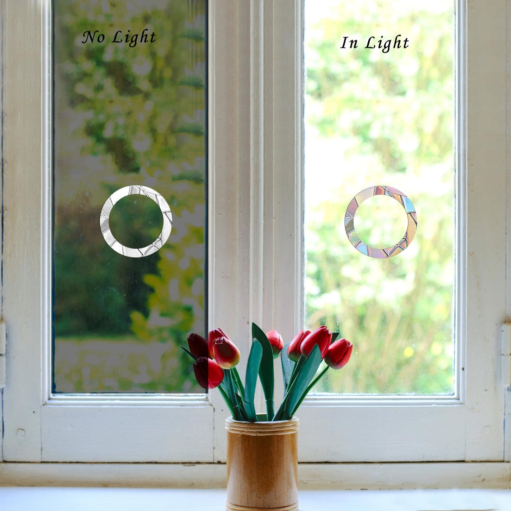 90 Pieces Static Window Clings Anti Collision Window Decals For Bird Strikes, Glass Door Window Stickers, Stop Birds Flying Into