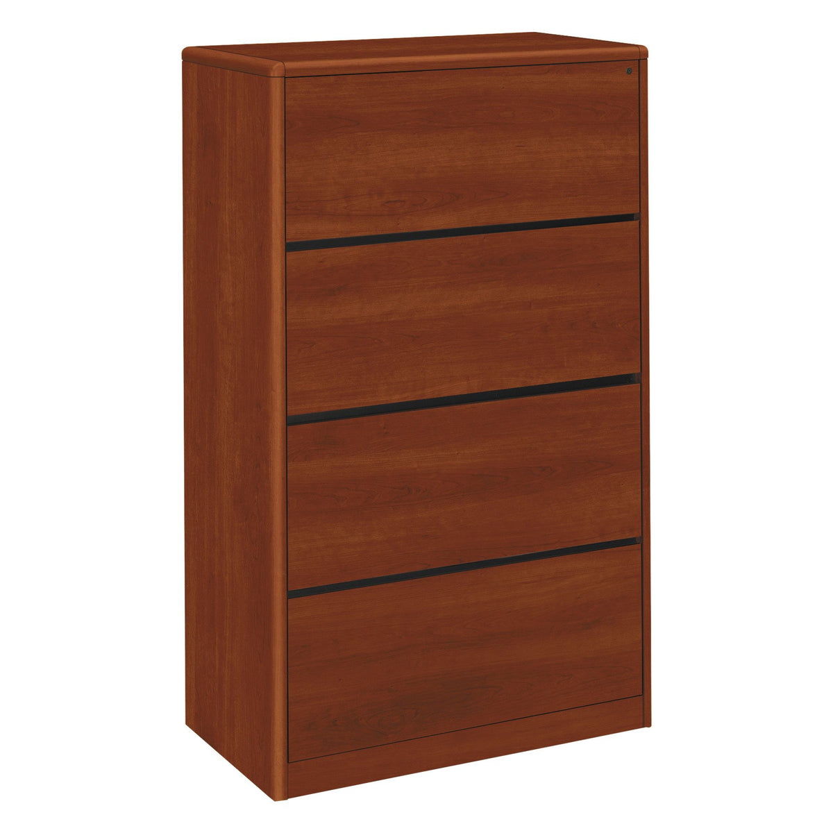 Hon 10700 Series Four Drawer Lateral File, 36W X 20D X 59 1/8H, Cognac