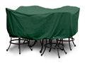 KoverRoos Weathermax 65251 Large Bar Set Cover with Umbrella Hole, 84-Inch Diameter by 40-Inch Height, Forest Green