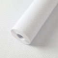 Flpmix Shelf Liner White - Waterproof Pantry Cabinets Liners,Washable Easy To Cut Drawer Mat For Kitchens Cupboard 17.7' X 96In