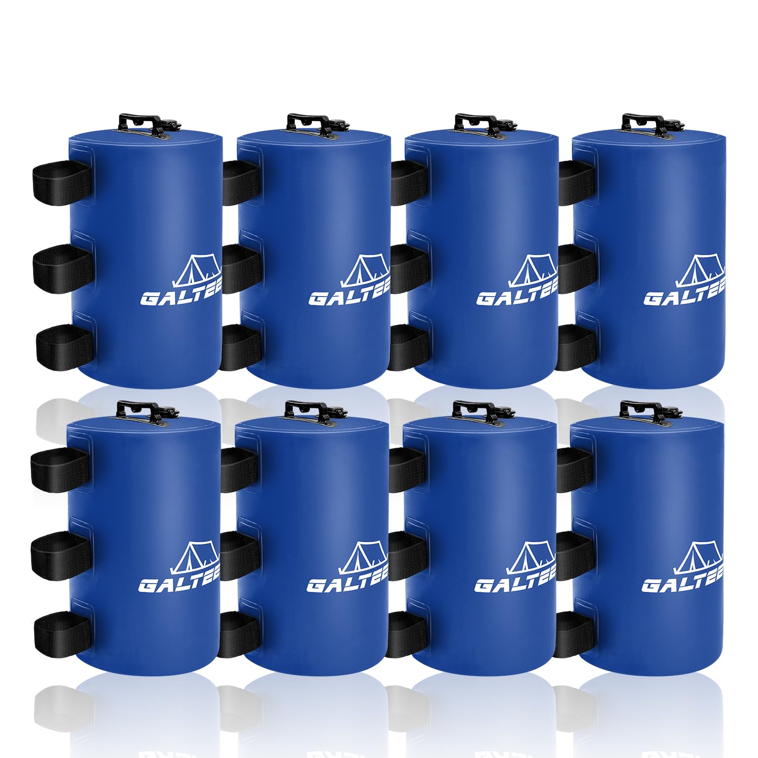 Galteed Canopy Water Weights Bag,176Lbs Tent Weights Set Of 8 Canopy Leg Weights For Pop Up Canopy,Canopies,Tent,Gazebo,Blue,10L